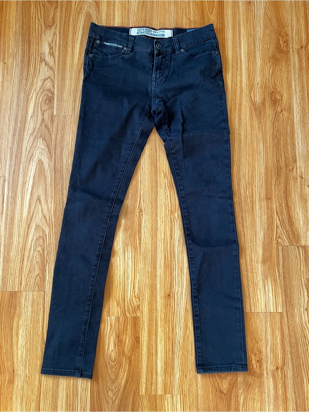 Superdry Black Skinny Jeans Size 28